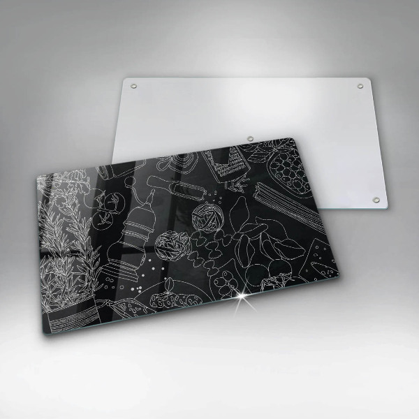 Tocător din sticlă Accesorii pentru bucatarie