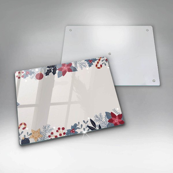 Tocător din sticlă decorațiuni de Crăciun