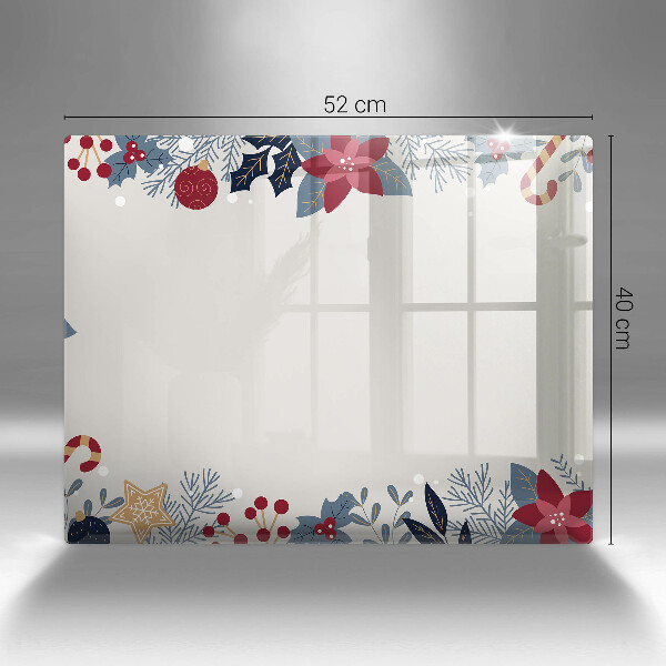 Tocător din sticlă decorațiuni de Crăciun