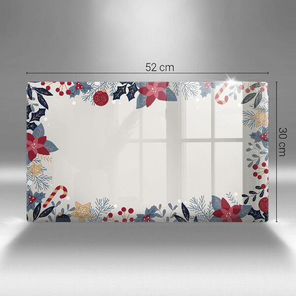 Tocător din sticlă decorațiuni de Crăciun