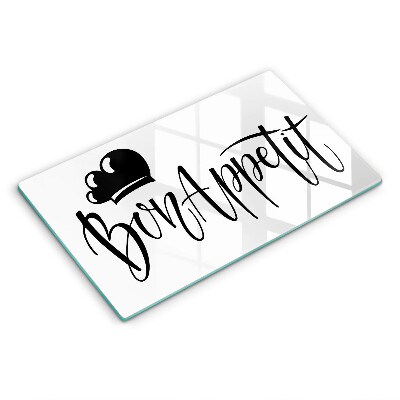 Tocător din sticlă Bon Appetit