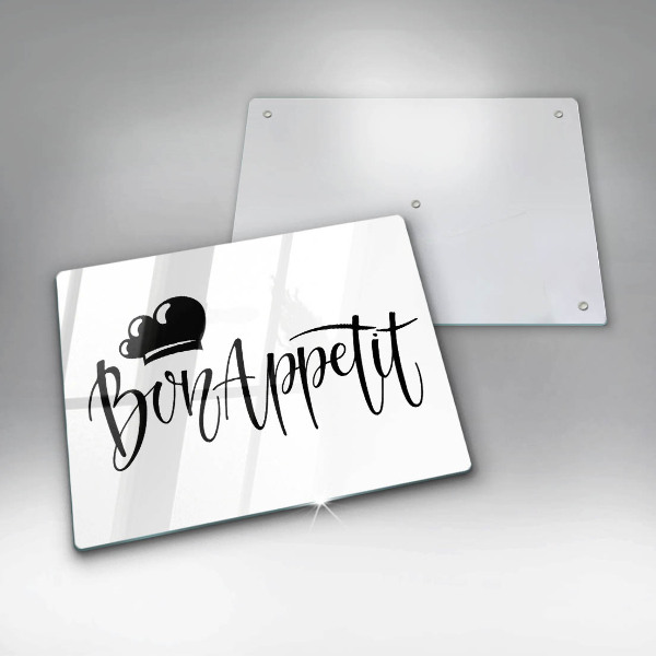 Tocător din sticlă Bon Appetit