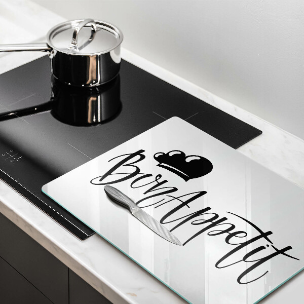 Tocător din sticlă Bon Appetit