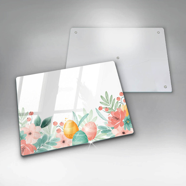 Tocător din sticlă Ouă de Paște