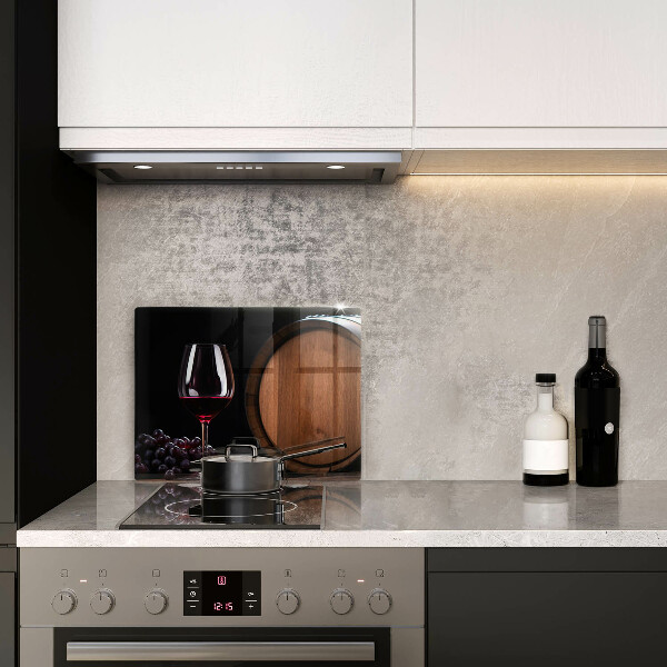 Tocător din sticlă Pahar de vin butoi