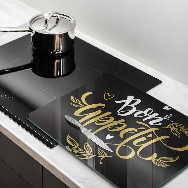 Tocător din sticlă Bon Appetit