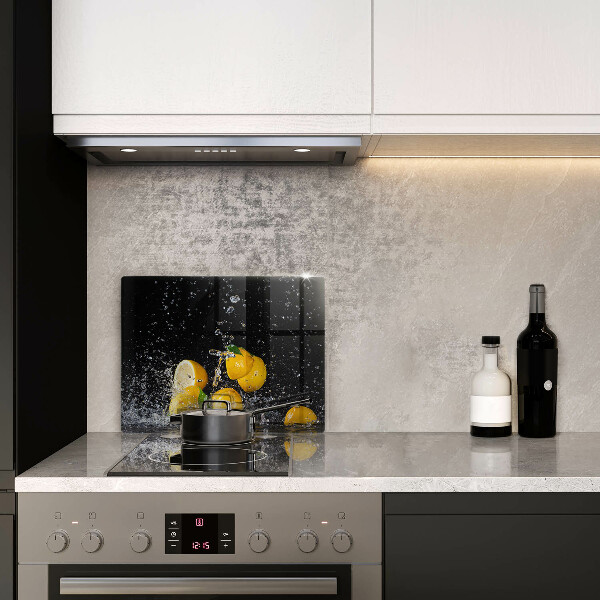 Tocător din sticlă Fructe suculente de lămâie