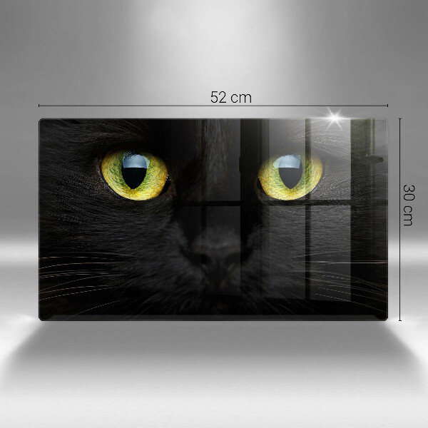 Tocător din sticlă Ochi de pisică de animale