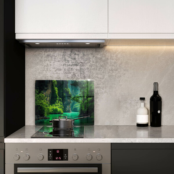 Tocător din sticlă Peisaj lagunar