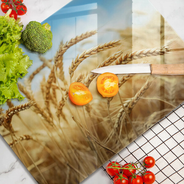 Tocător din sticlă Spice de cereale în câmp