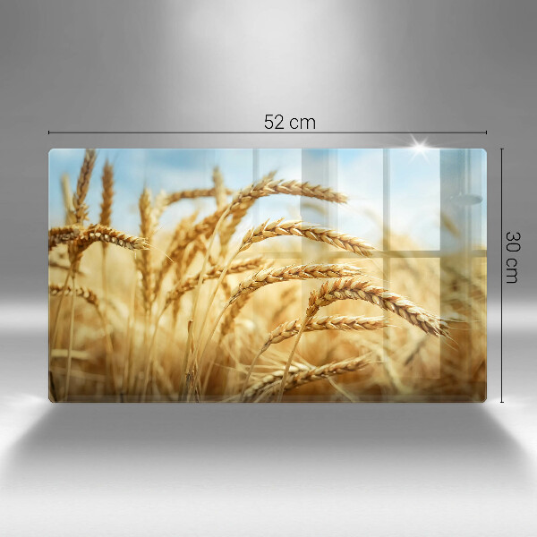 Tocător din sticlă Spice de cereale în câmp