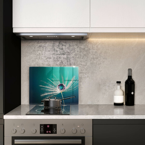 Tocător din sticlă Rouă pe o păpădie