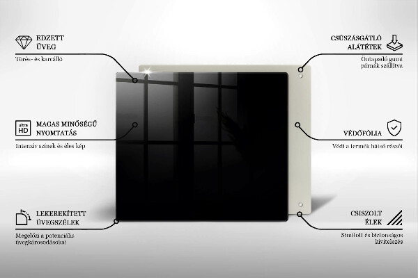 Tocător de bucătărie Culoare neagra