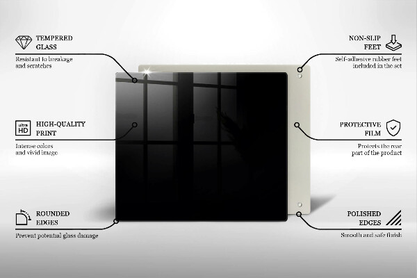 Tocător de bucătărie Culoare neagra