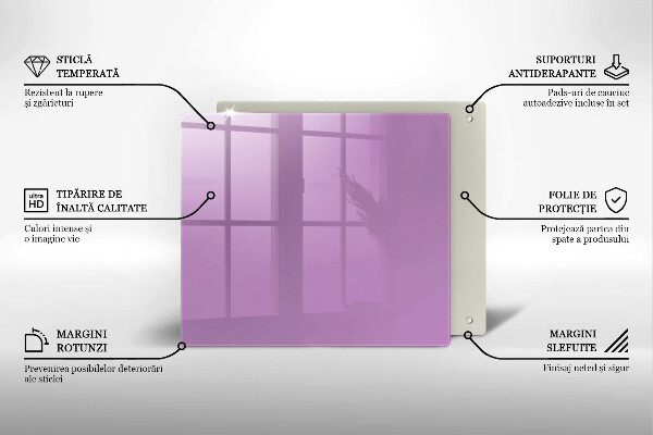 Tocător de bucătărie Culoare violet