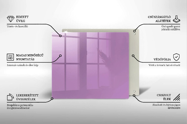 Tocător de bucătărie Culoare violet