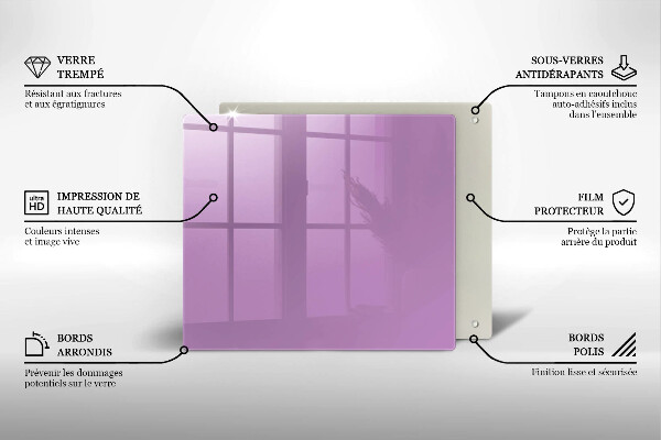 Tocător de bucătărie Culoare violet