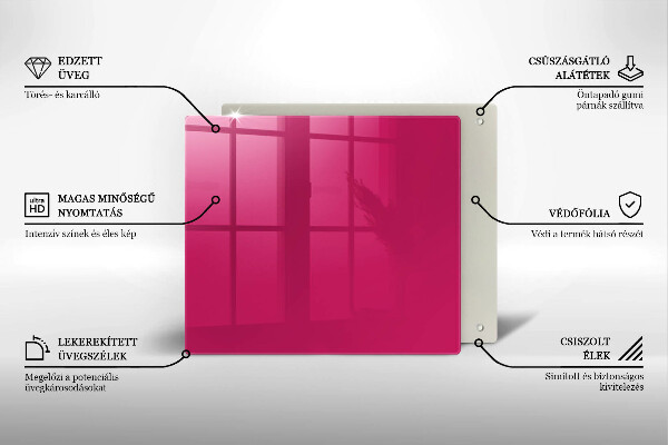 Tocător de bucătărie Culoarea roz