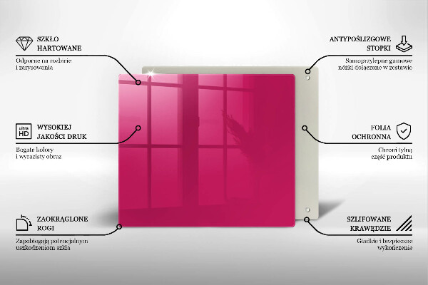Tocător de bucătărie Culoarea roz