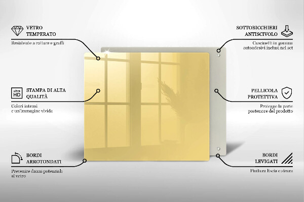 Tocător de bucătărie Galben