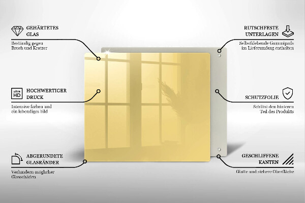 Tocător de bucătărie Galben