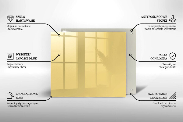 Tocător de bucătărie Galben