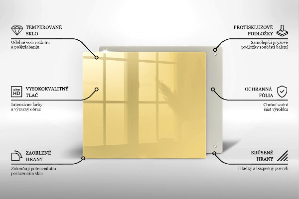 Tocător de bucătărie Galben