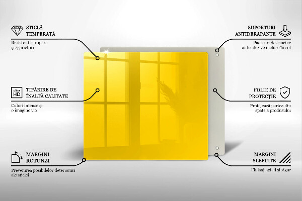 Tocător de bucătărie Galben