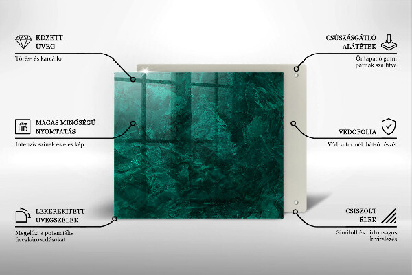 Tocător din sticlă Textura de fundal de piatră