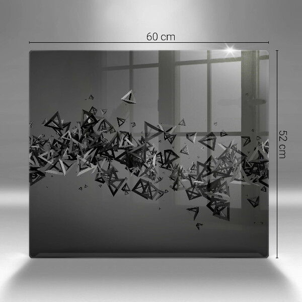 Tocător din sticlă Forme 3D abstracte