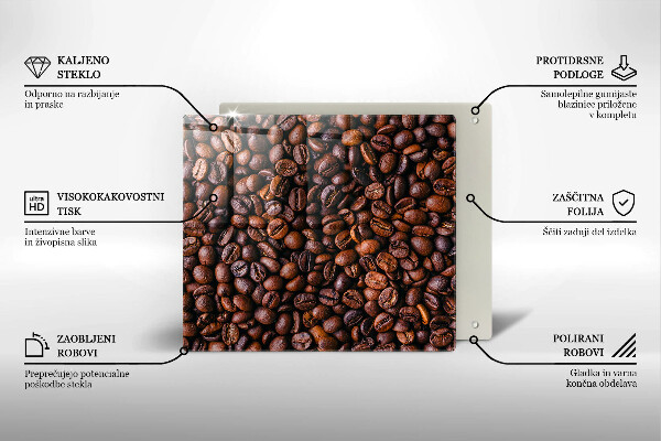 Tocător de bucătărie Boabe de cafea