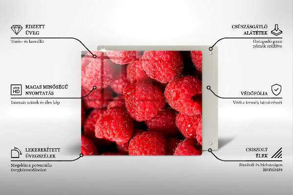 Tocător de bucătărie Fructe de zmeură