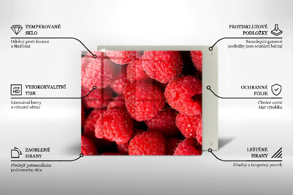 Tocător de bucătărie Fructe de zmeură