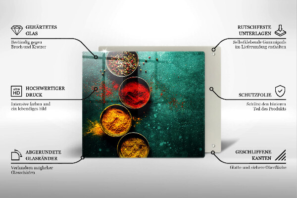 Tocător de bucătărie Condimente orientale