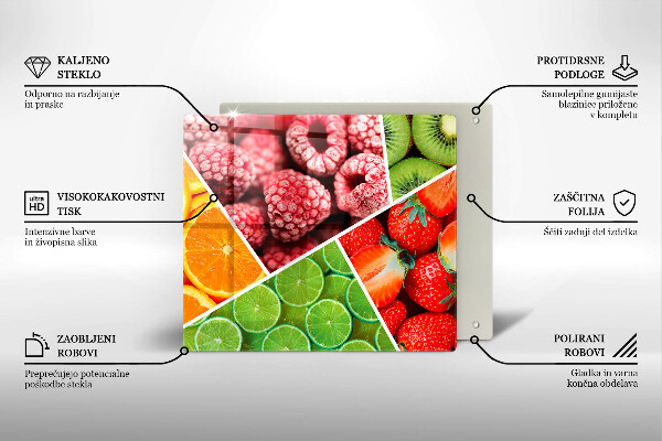 Tocător de bucătărie Fructe colorate