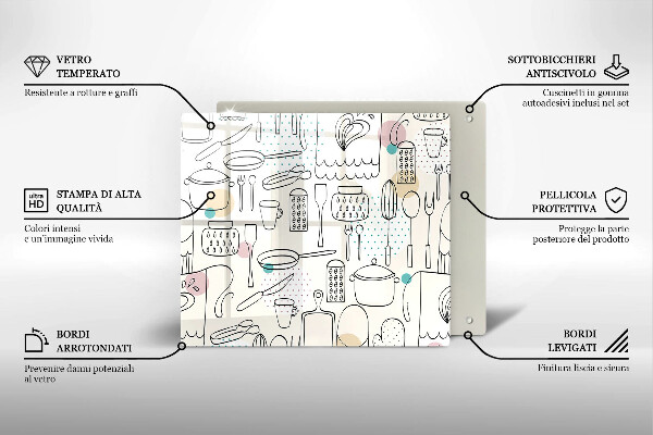 Tocător de bucătărie Accesorii pentru bucatarie