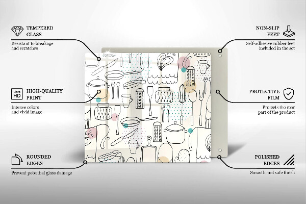 Tocător de bucătărie Accesorii pentru bucatarie