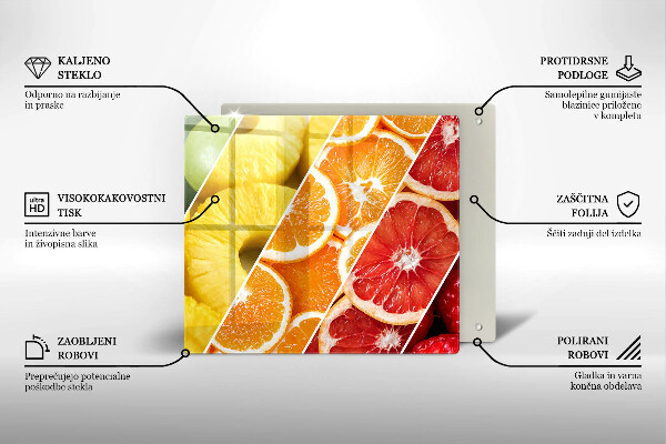 Tocător de bucătărie Fructe colorate