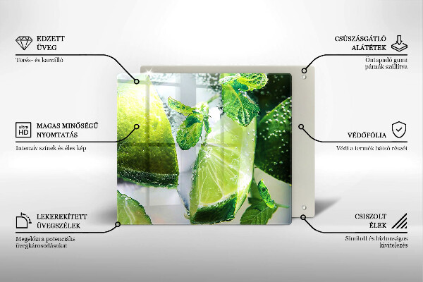 Tocător de bucătărie Apă cu var și gheață