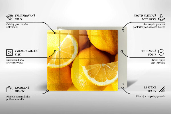 Tocător de bucătărie Lămâi suculente