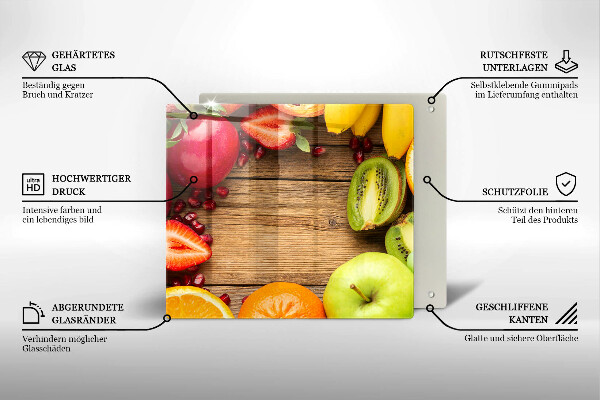 Tocător de bucătărie Fructe proaspete