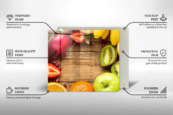 Tocător de bucătărie Fructe proaspete