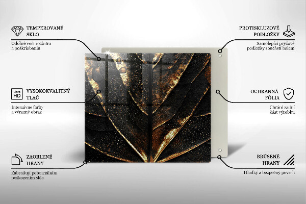 Tocător de bucătărie Frunza de aur
