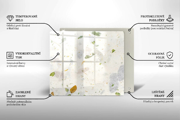 Tocător de bucătărie Frunze cazatoare