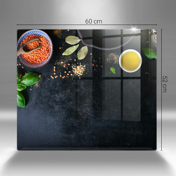 Tocător de bucătărie Boluri cu condimente