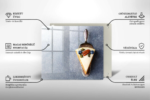 Tocător de bucătărie Bucată de tort