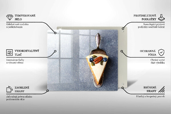 Tocător de bucătărie Bucată de tort