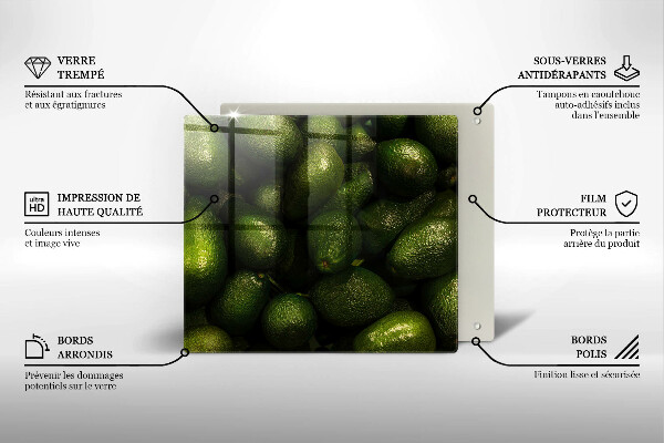 Tocător de bucătărie Fructe de avocado