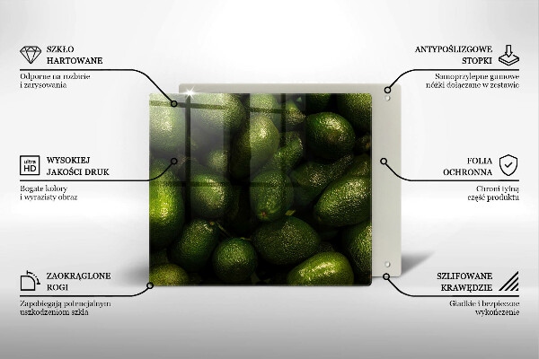 Tocător de bucătărie Fructe de avocado