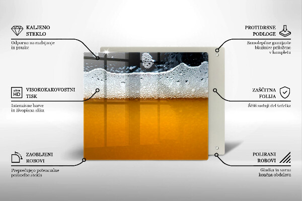 Tocător de bucătărie Bea spuma de bere